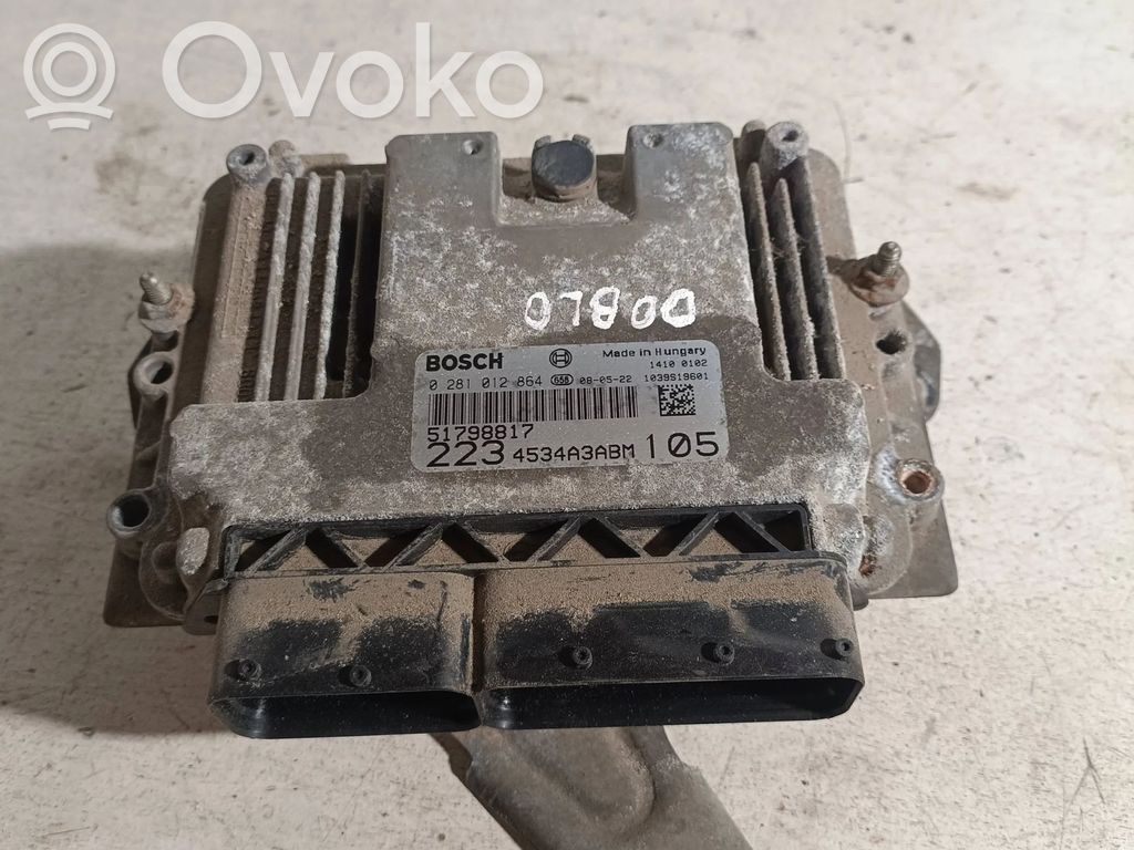Fiat Doblo Engine control unit/module 