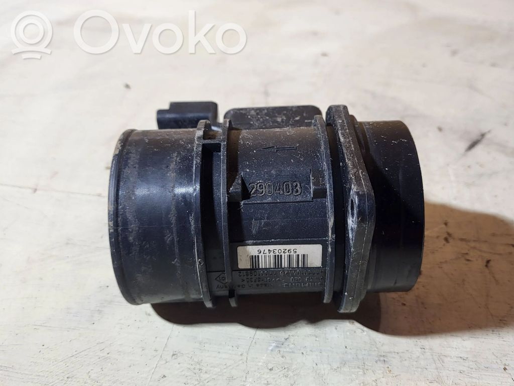 Przepływomierz masowy powietrza MAF   7700109812,59203476,5WK9620,1658000QAB,2268000QAB,22680AW300,4402733,770010442,7700104426,7700114778,9110733,MB87504,MD887504