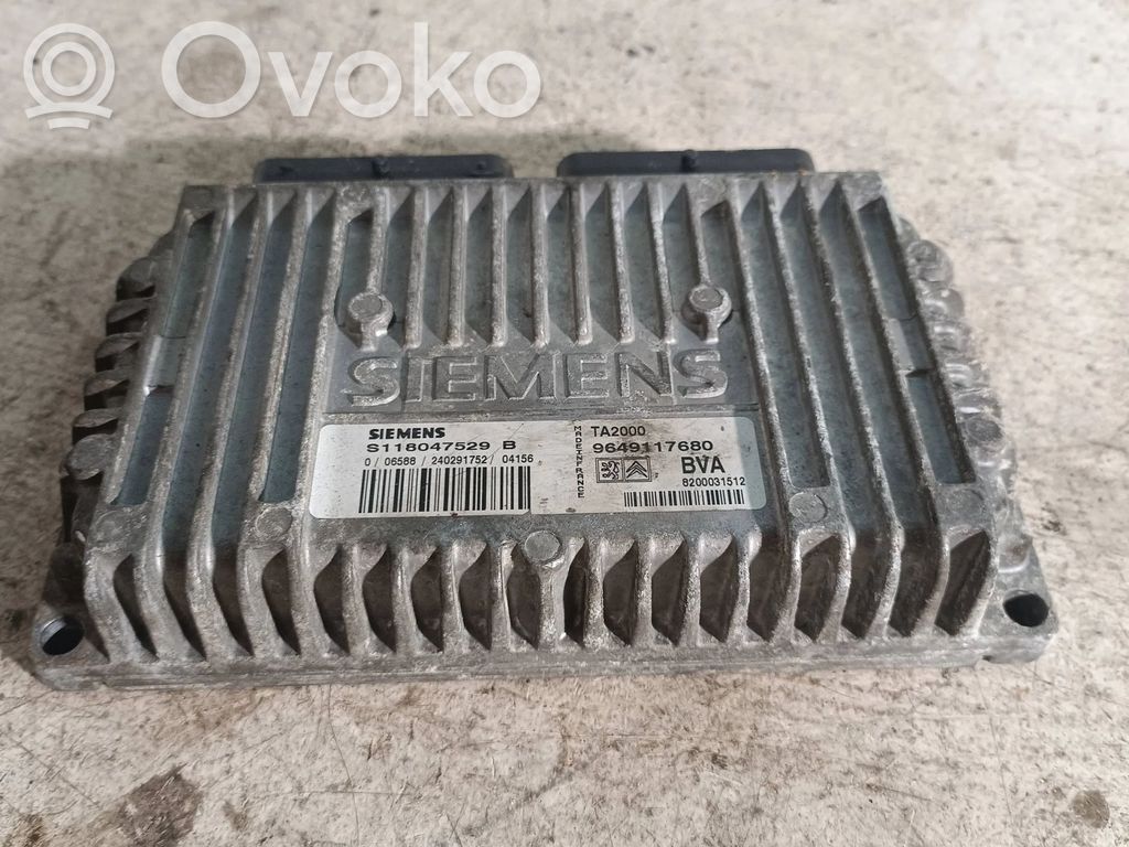 Peugeot 307 Engine control unit/module 