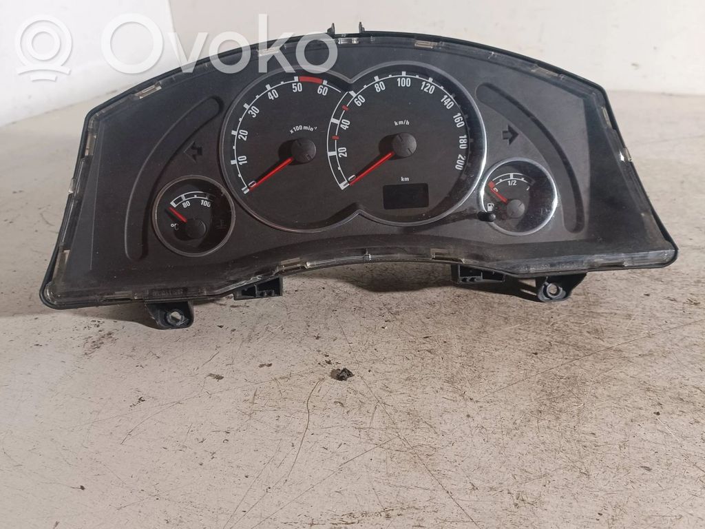 Opel Meriva A Speedometer (instrument cluster) 