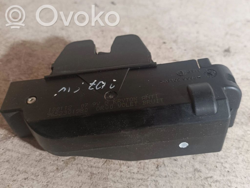 Peugeot 307 Tailgate exterior lock 
