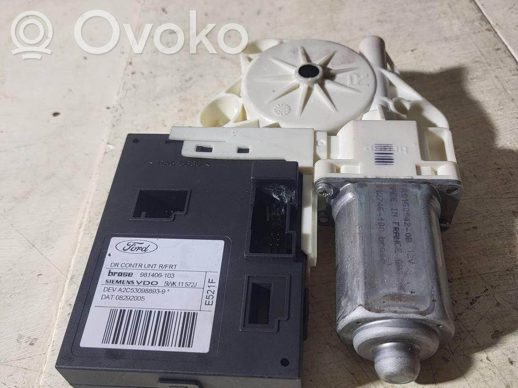 Ford C-MAX I Front door window regulator motor 