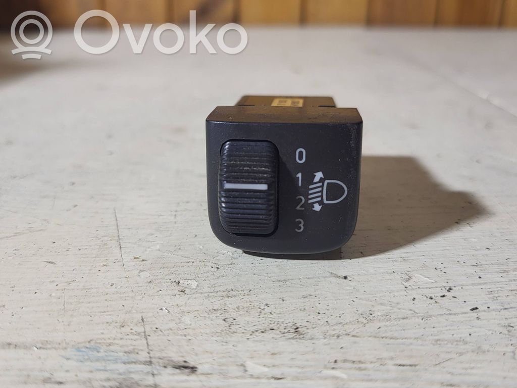 Saab 9-5 Headlight level height control switch 