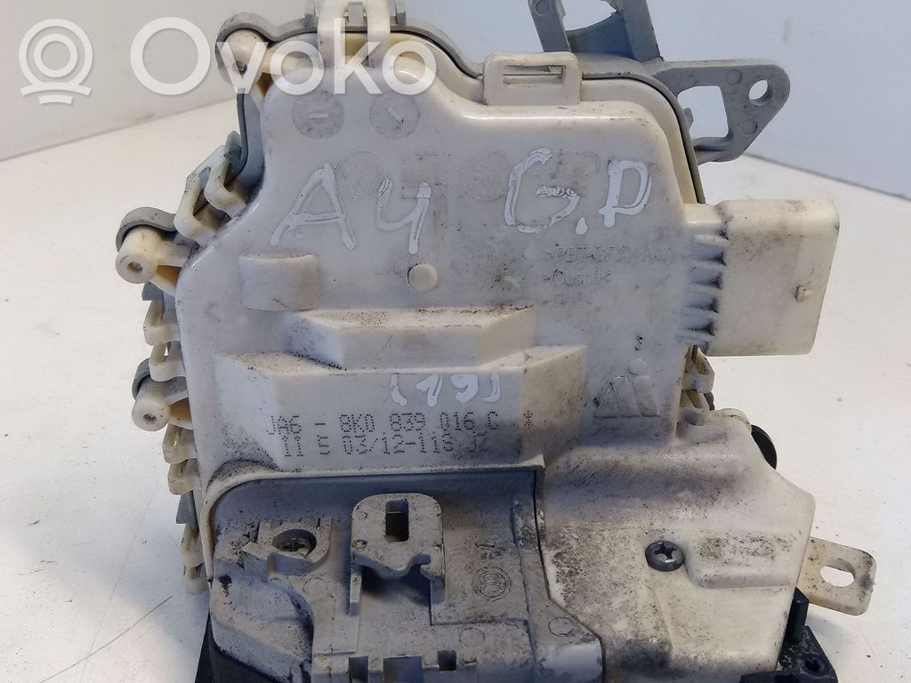 Audi A4 S4 B8 8K Galinių durų spyna 