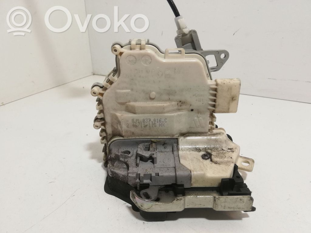 Audi A4 S4 B8 8K Front door lock 