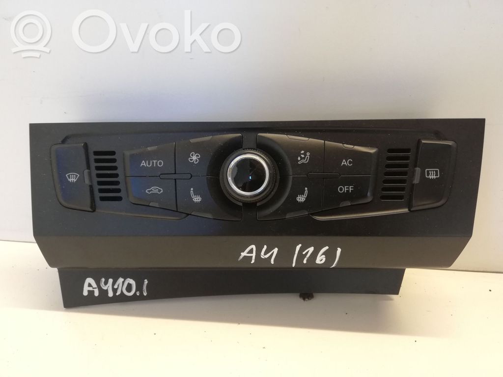 Audi A4 S4 B8 8K Climate control unit 