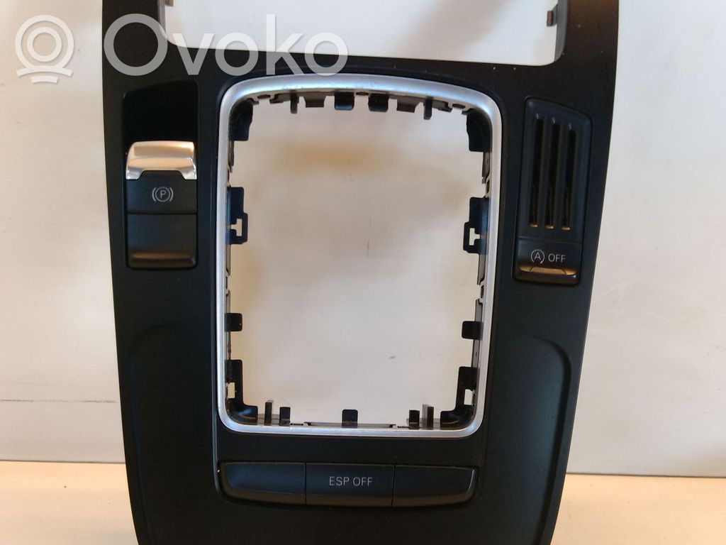 Audi A4 S4 B8 8K Gear shifter surround trim plastic 