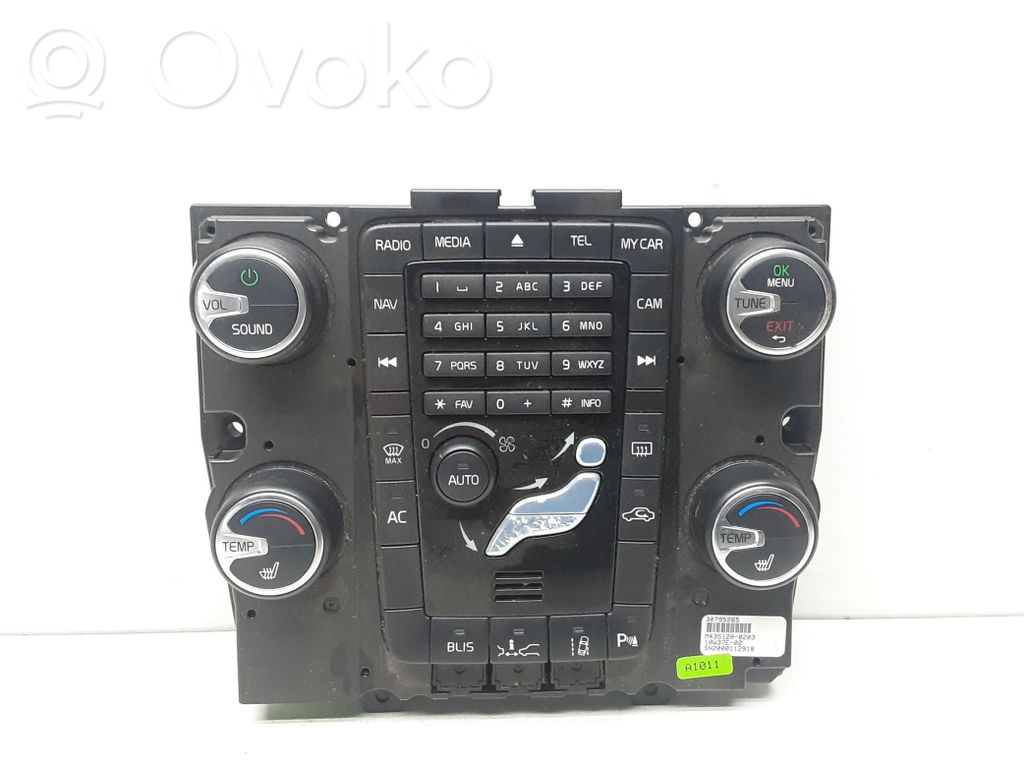 Volvo S60 Climate control unit 