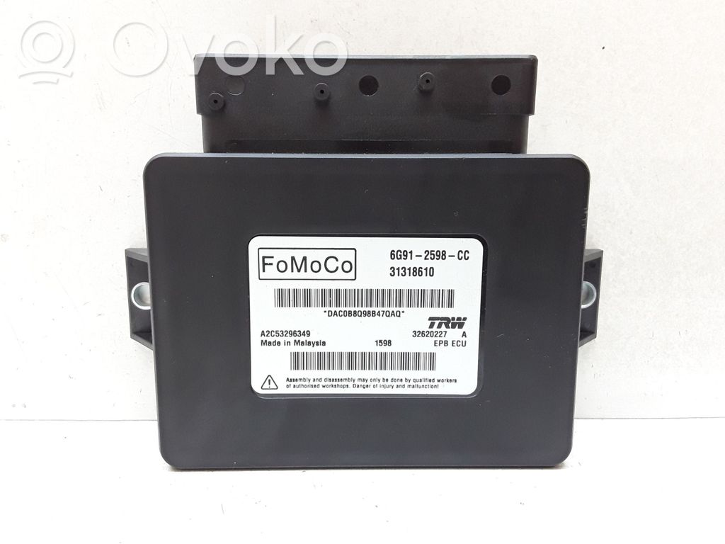 Volvo V70 Hand brake control module 