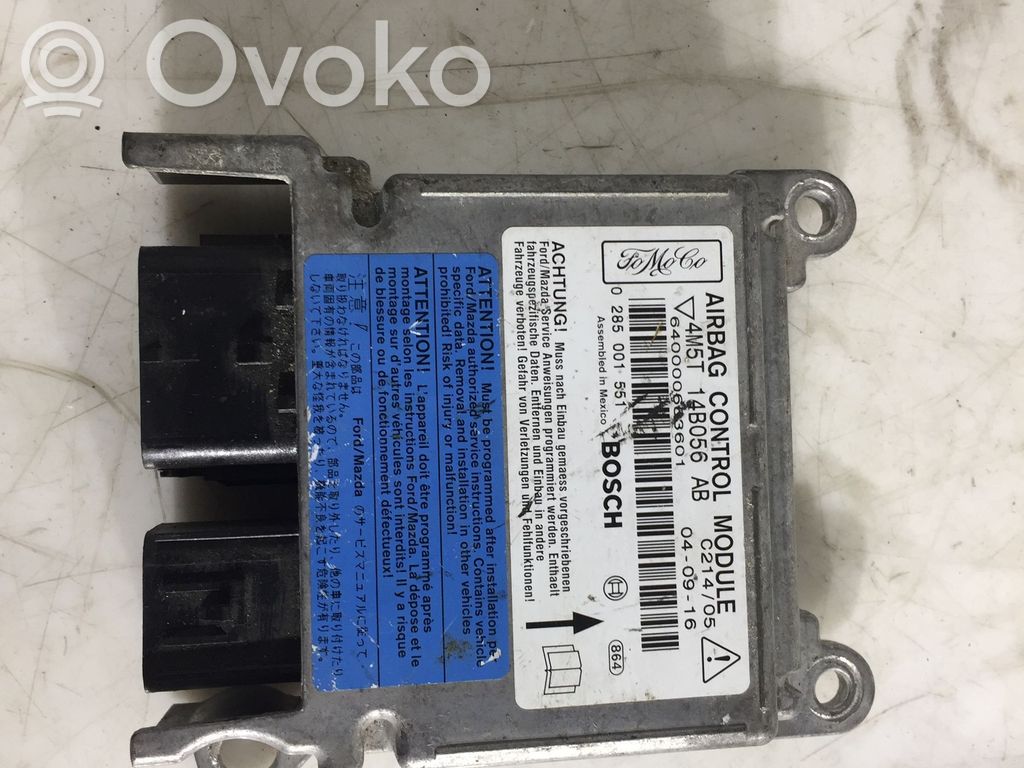 Ford Focus C-MAX Airbag control unit/module 