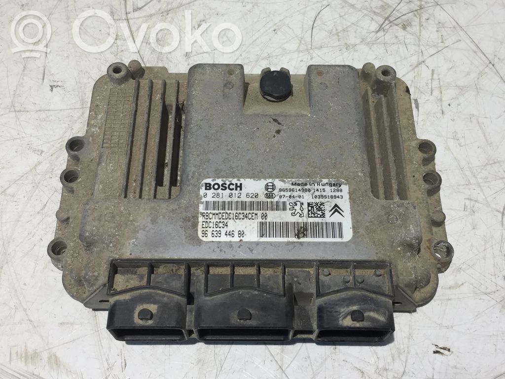Citroen Berlingo Engine control unit/module 