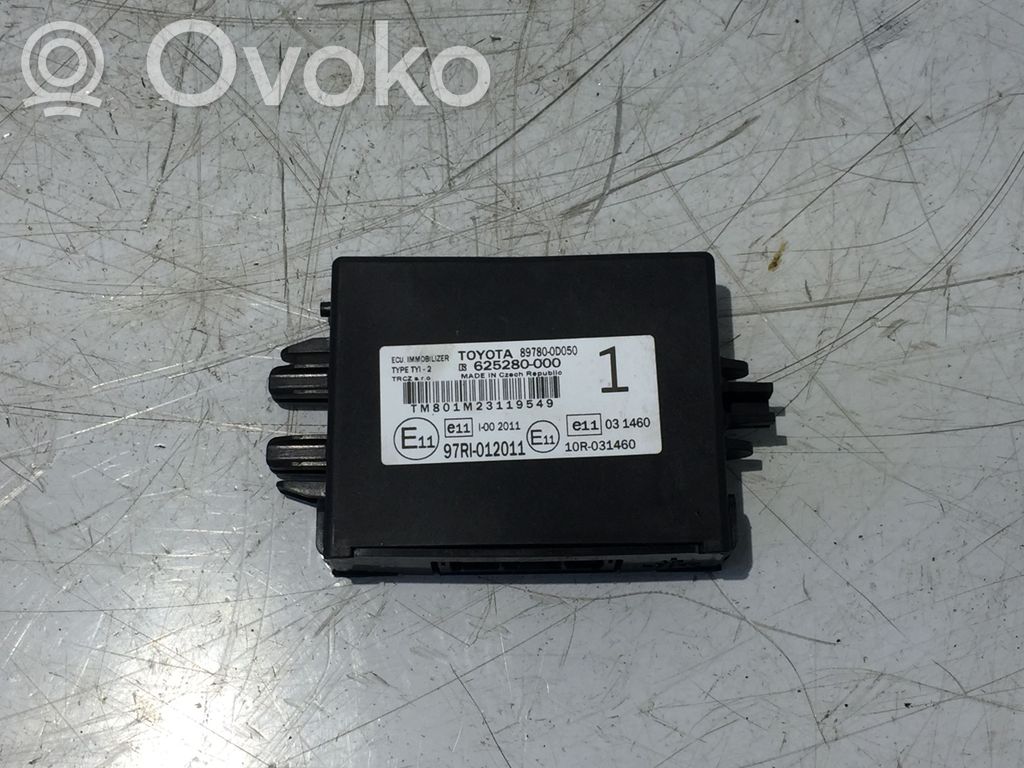 Toyota Yaris Immobilizer control unit/module 