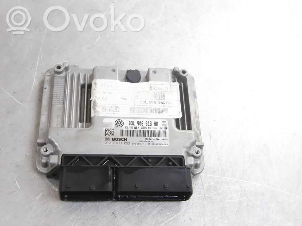 Seat Alhambra (Mk2) Engine control unit/module 