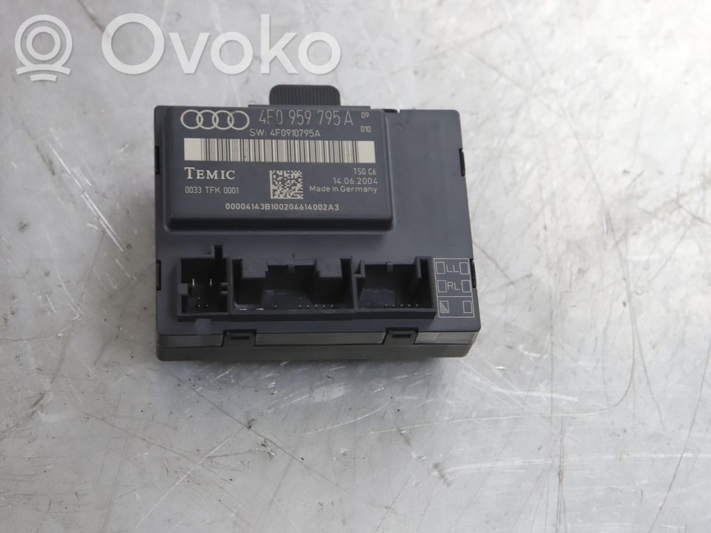 Audi A6 S6 C6 4F Door control unit/module 