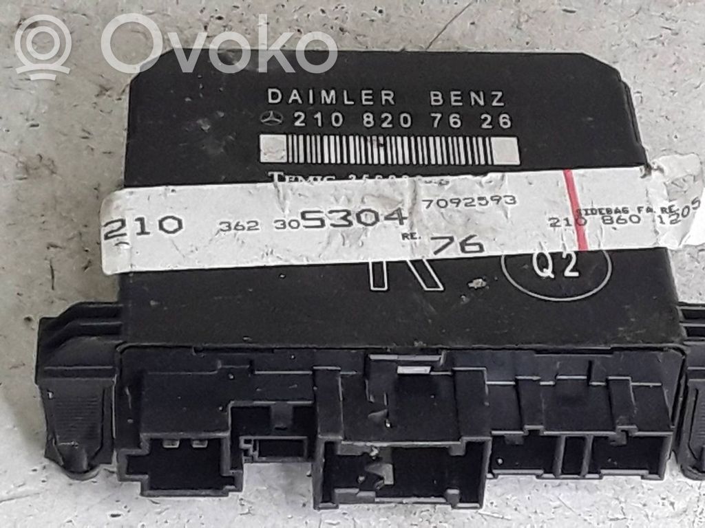 Mercedes-Benz E W210 Door control unit/module 