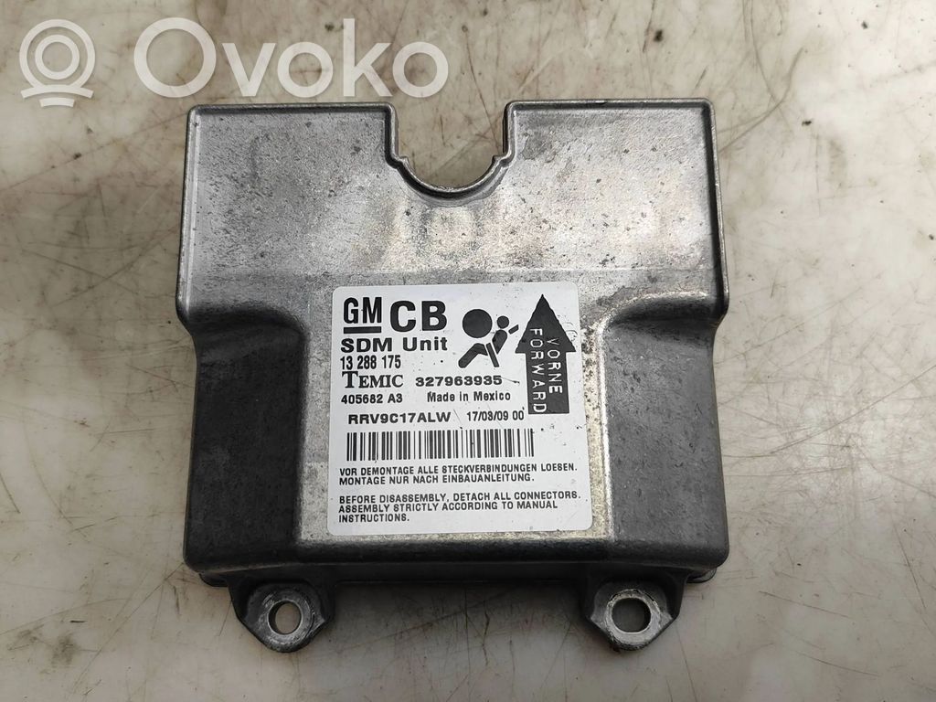 Opel Astra H Airbag control unit/module 