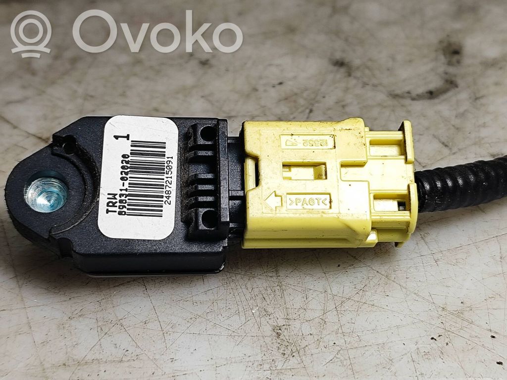 Toyota Aygo AB10 Airbag deployment crash/impact sensor 