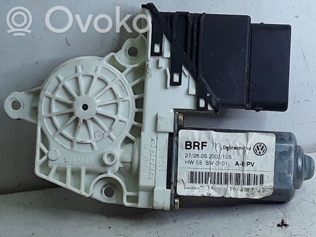 Volkswagen Touran I Silniczek podnoszenia szyby drzwi tylnych 