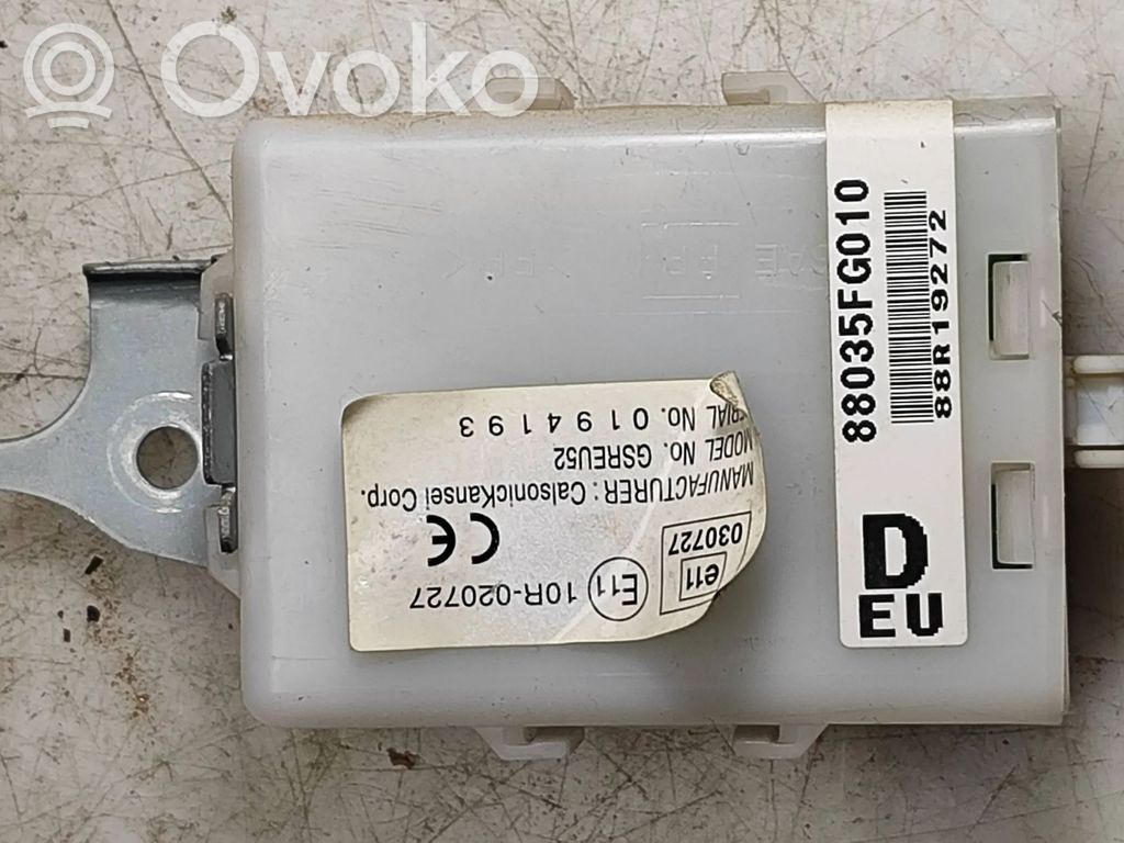 Subaru Forester SH Other control units/modules 