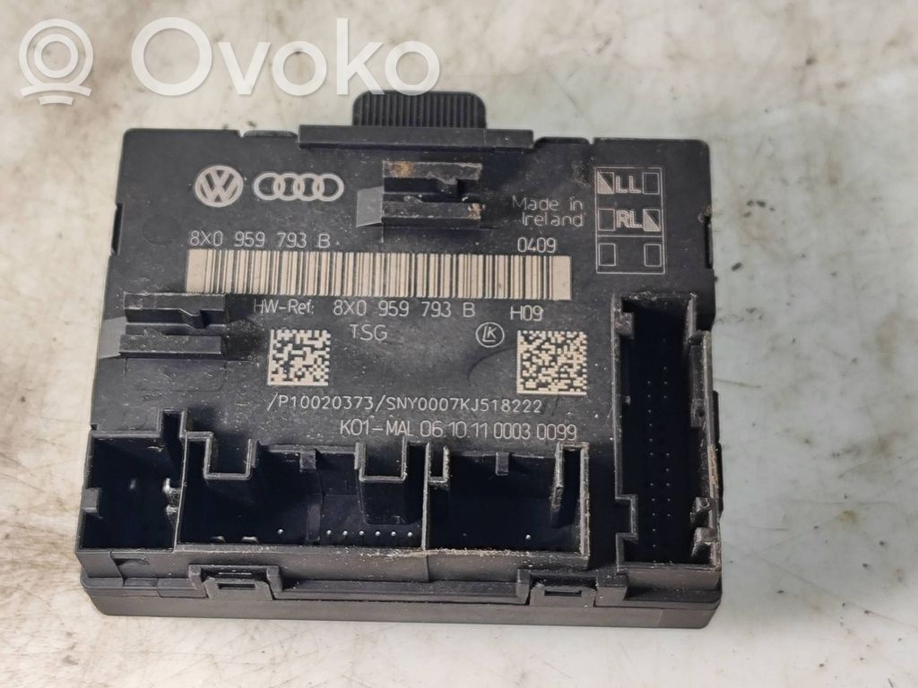 Audi A1 Door control unit/module 