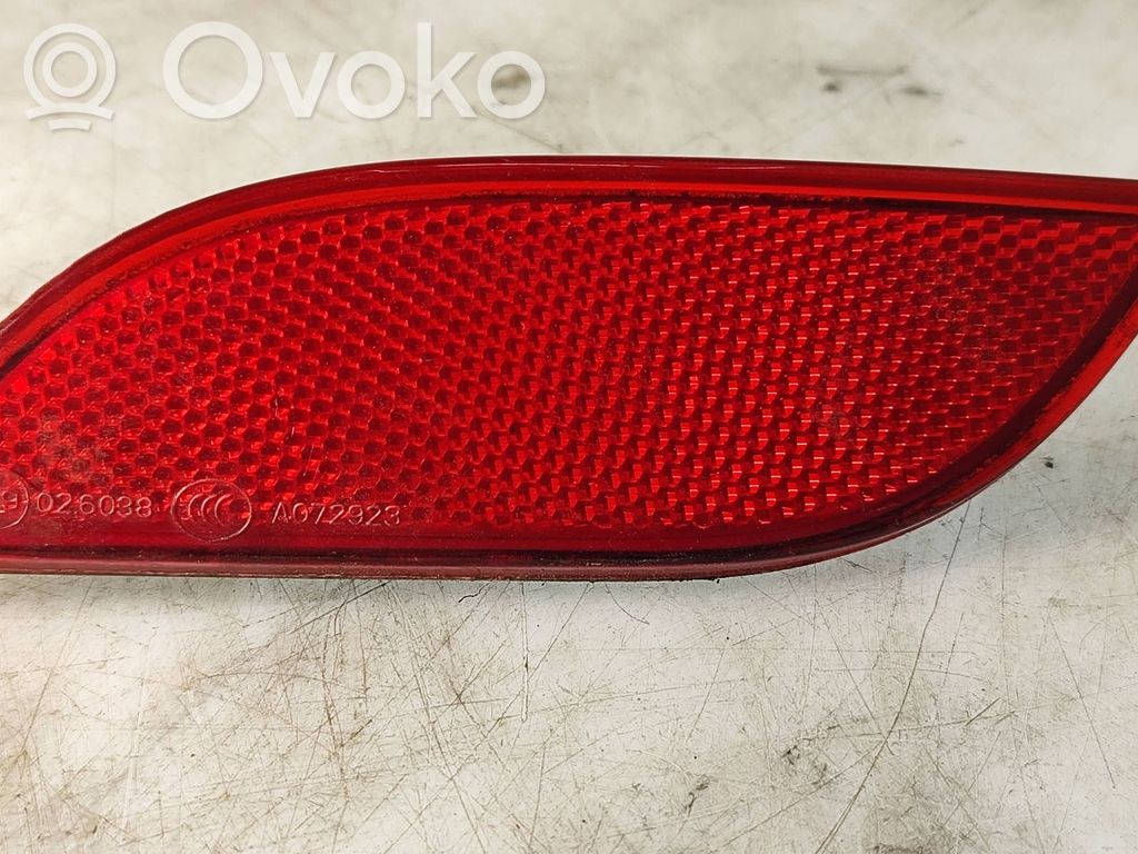 Audi A1 Rear tail light reflector 