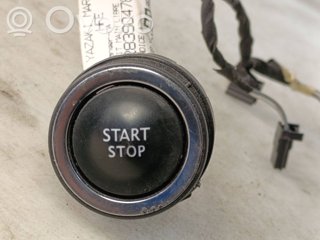 Renault Kadjar Engine start stop button switch 