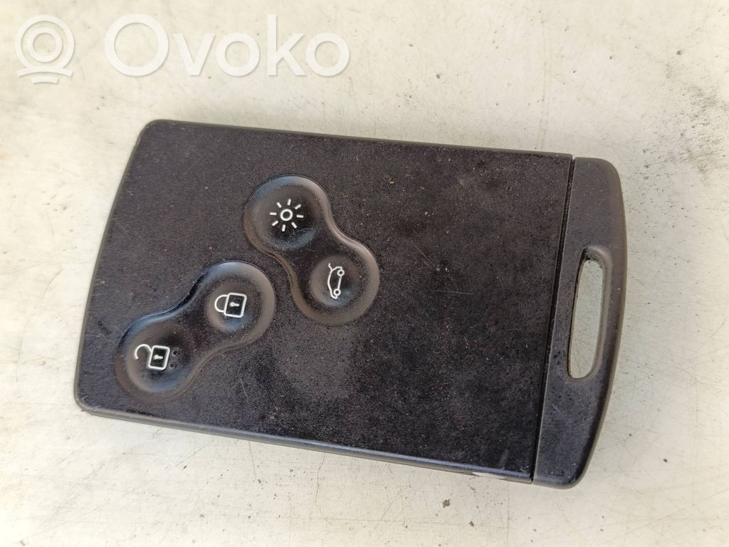 Renault Scenic III -  Grand scenic III Ignition key/card 