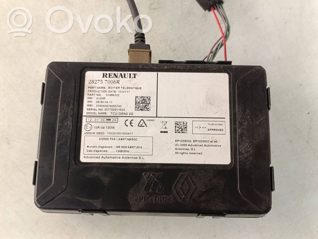 GPS navigation control unit/module   282757006R,51986222