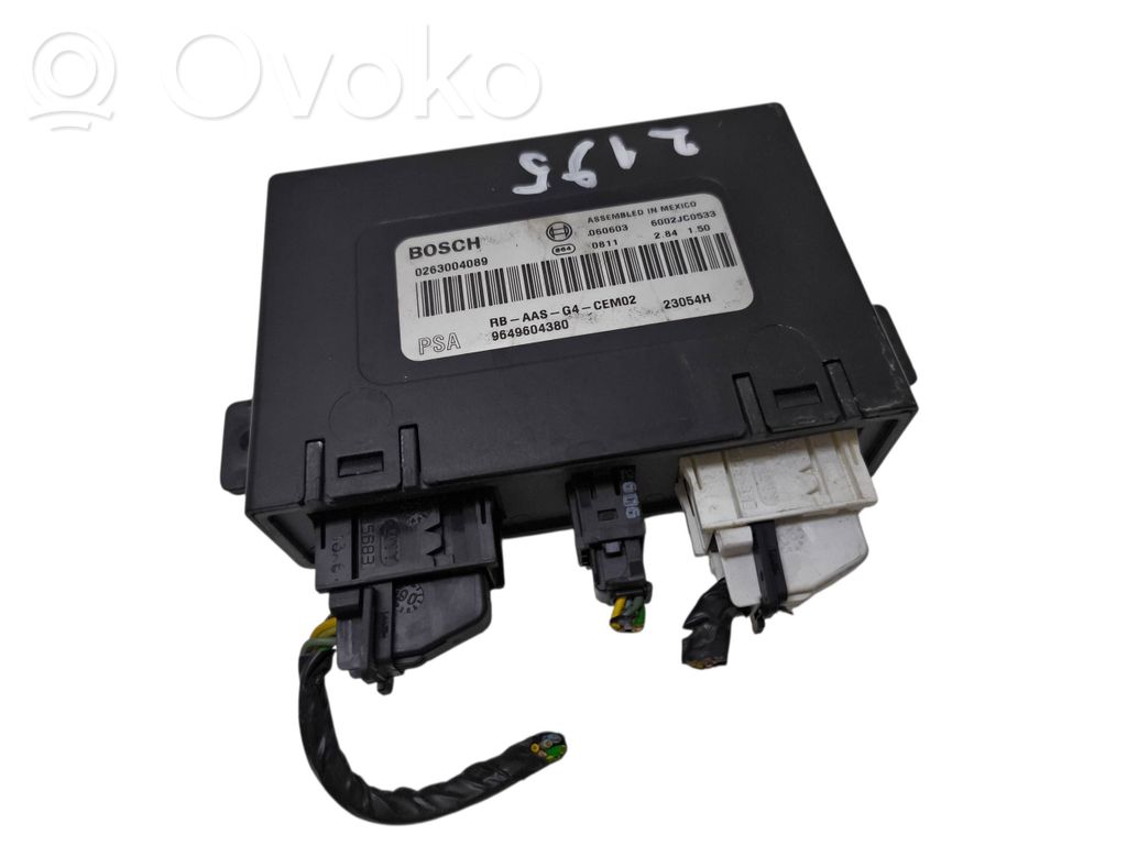 Peugeot 407 Parking PDC control unit/module 