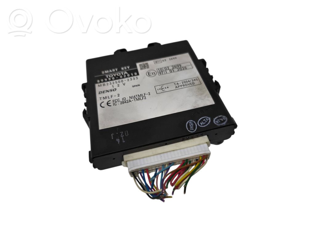 Toyota Auris 150 Door central lock control unit/module 