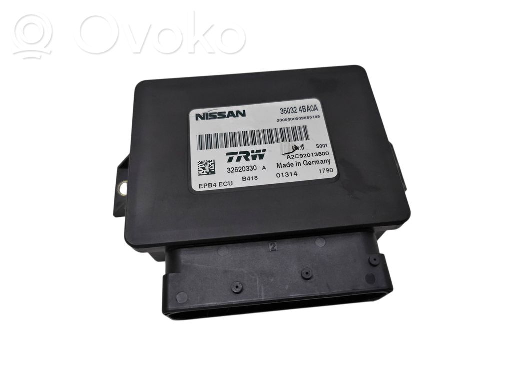 Nissan Qashqai Hand brake control module 