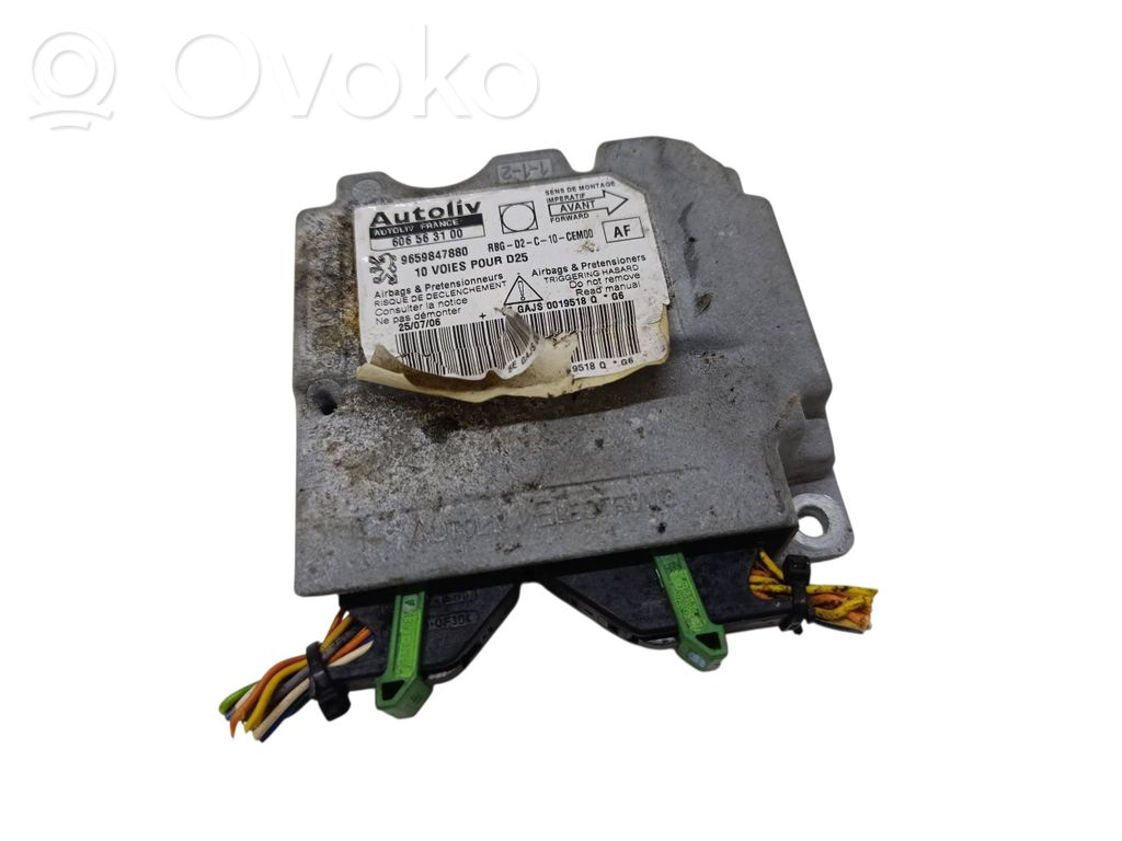 Peugeot 407 Airbag control unit/module 