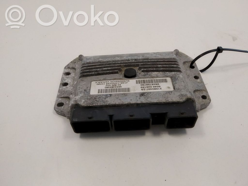 Peugeot 407 Gearbox control unit/module 