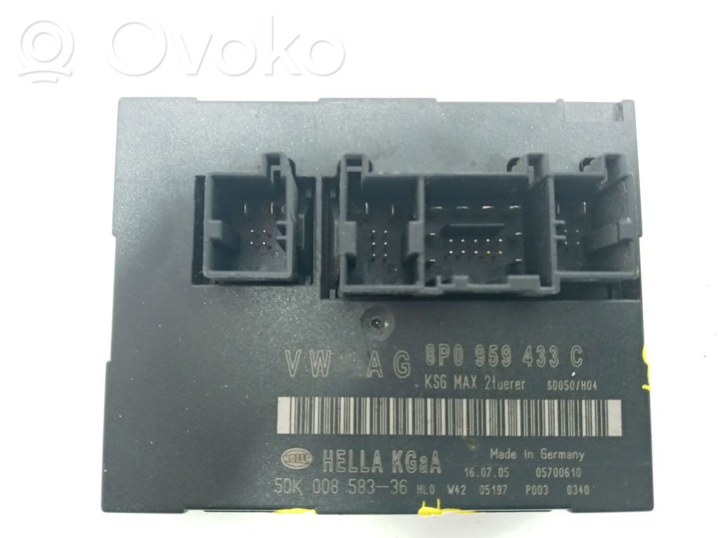 Audi A3 S3 8P Module confort 