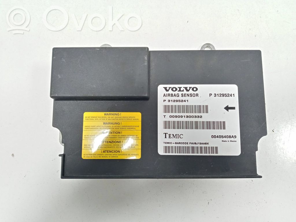 Volvo XC60 Airbag control unit/module 
