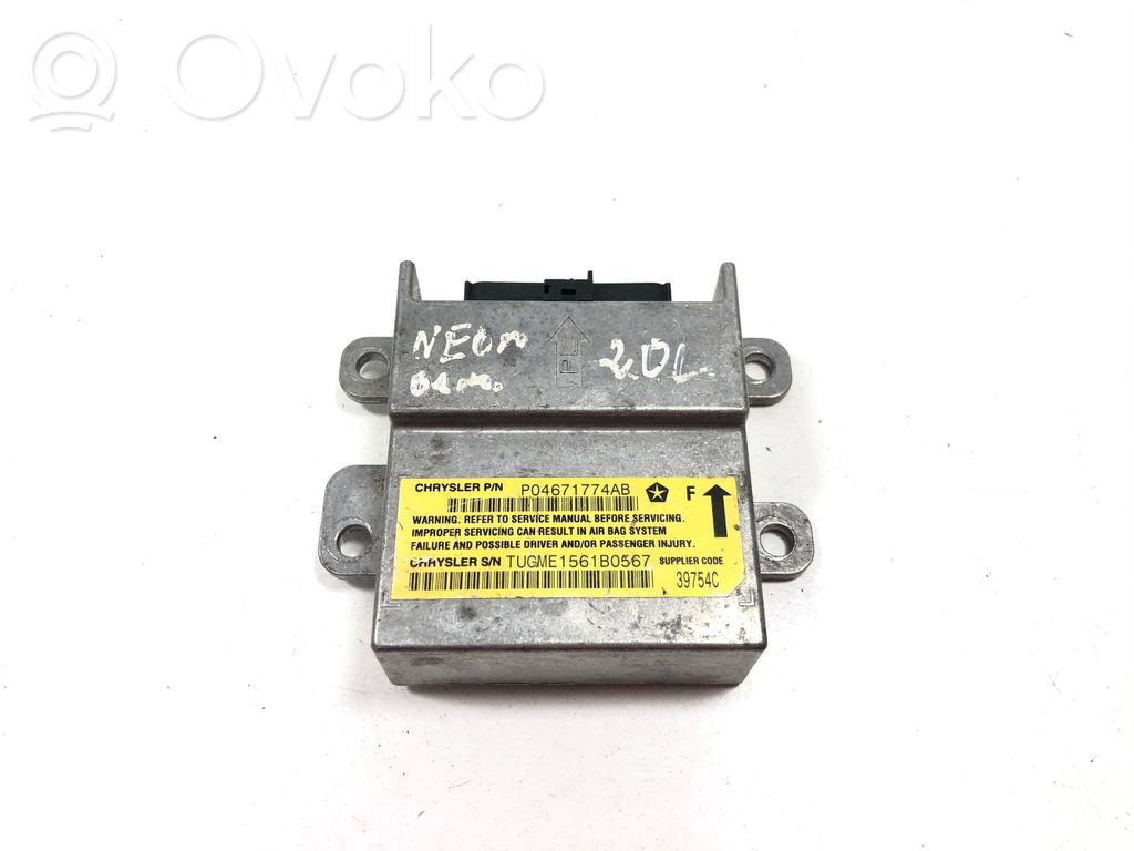 Chrysler Neon II Airbag control unit/module 