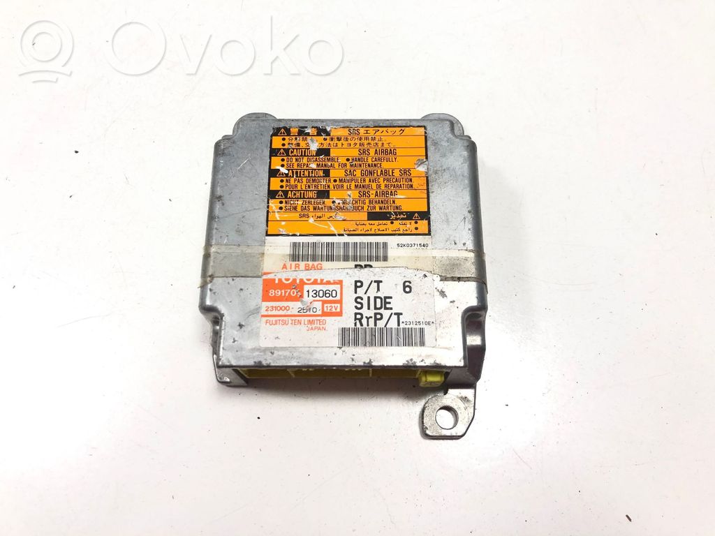 Toyota Corolla Verso E121 Airbag control unit/module 