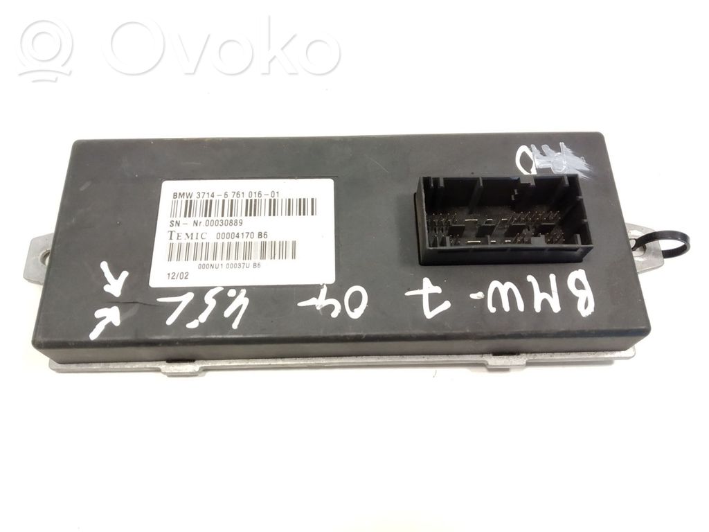 BMW 7 E65 E66 Piekares vadības bloks 
