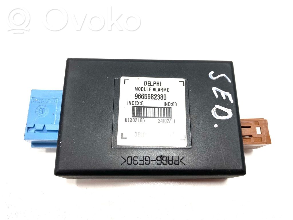 Peugeot 508 Alarm control unit/module 