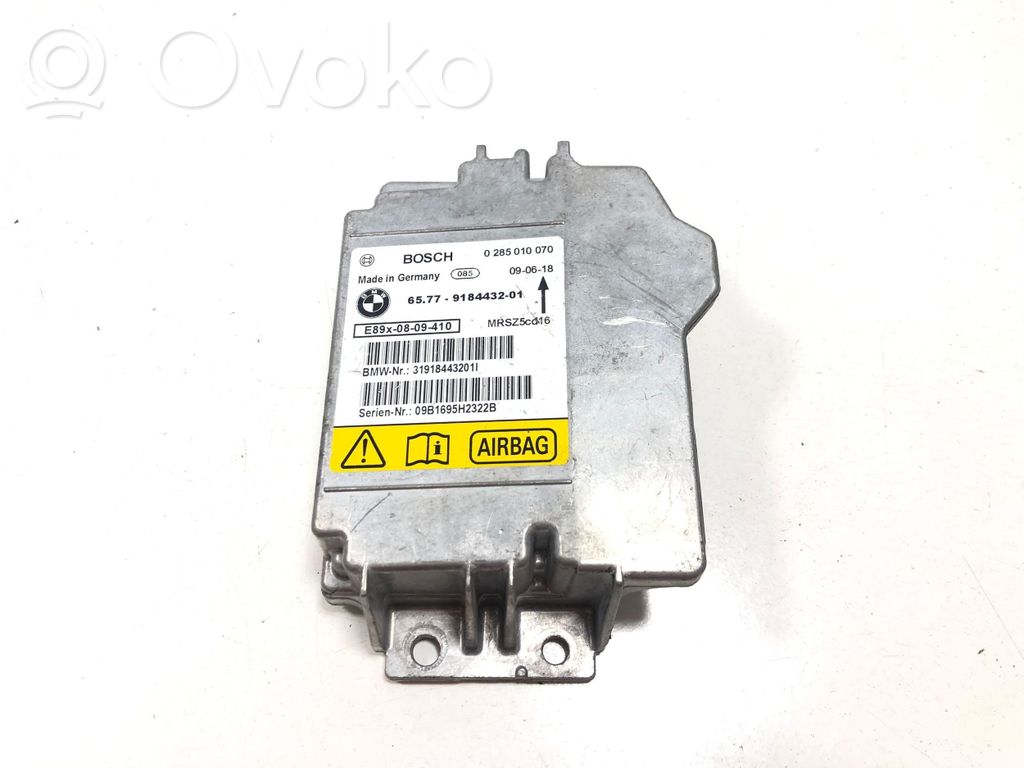 BMW 3 E90 E91 Airbag control unit/module 