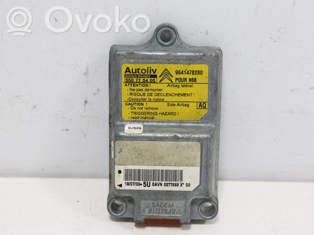 Citroen Xsara Picasso Airbag control unit/module 