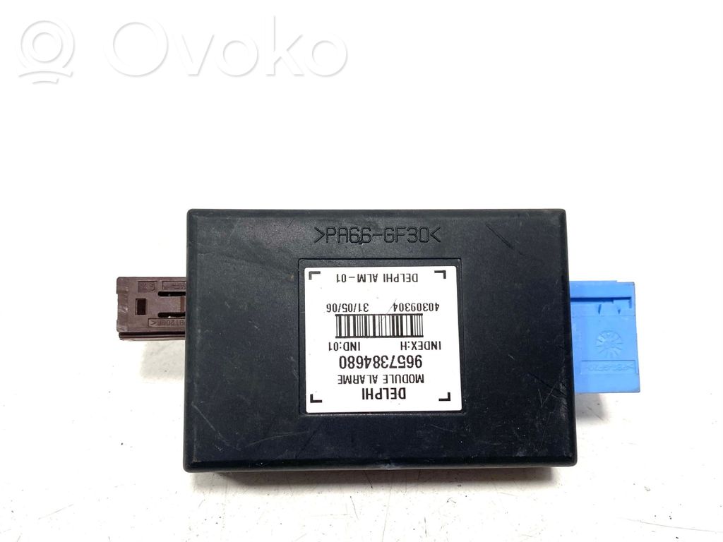 Peugeot 407 Alarm control unit/module 