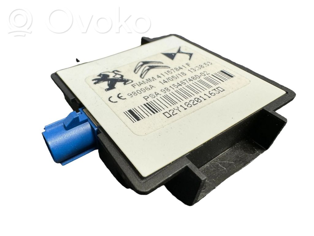Peugeot 3008 II Antenna control unit 