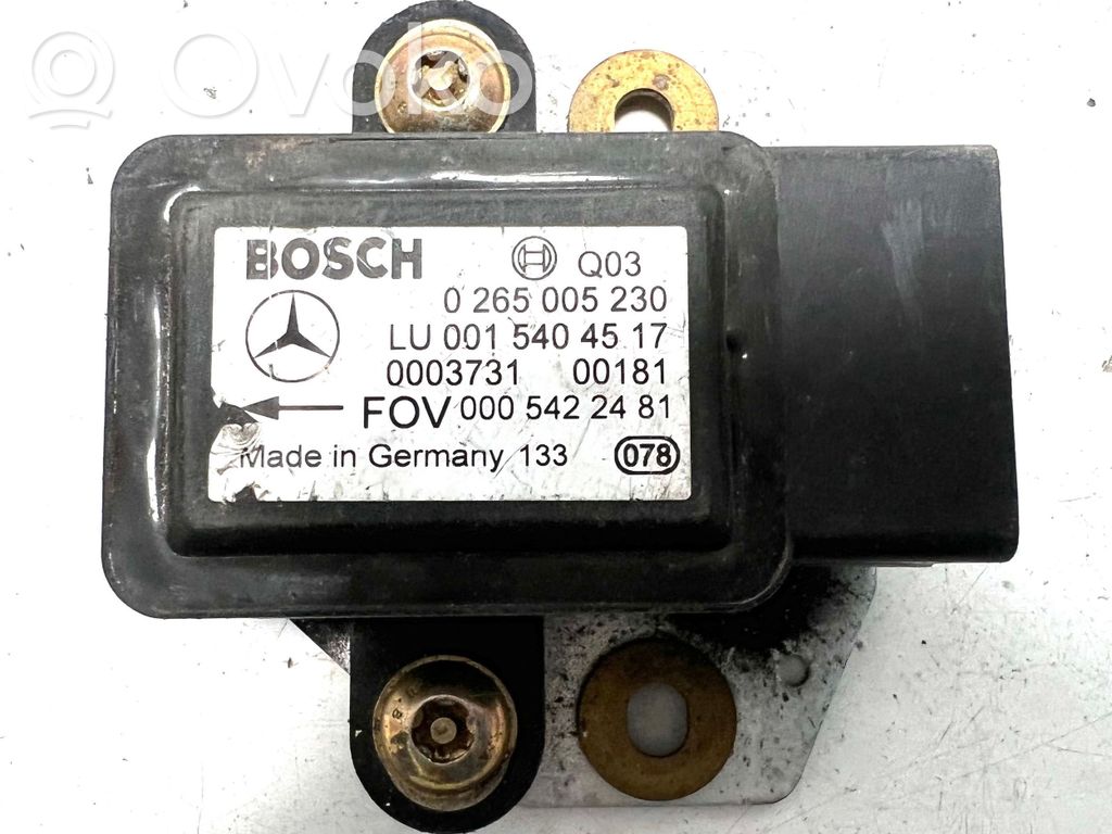 Mercedes-Benz E W210 ESP acceleration yaw rate sensor 