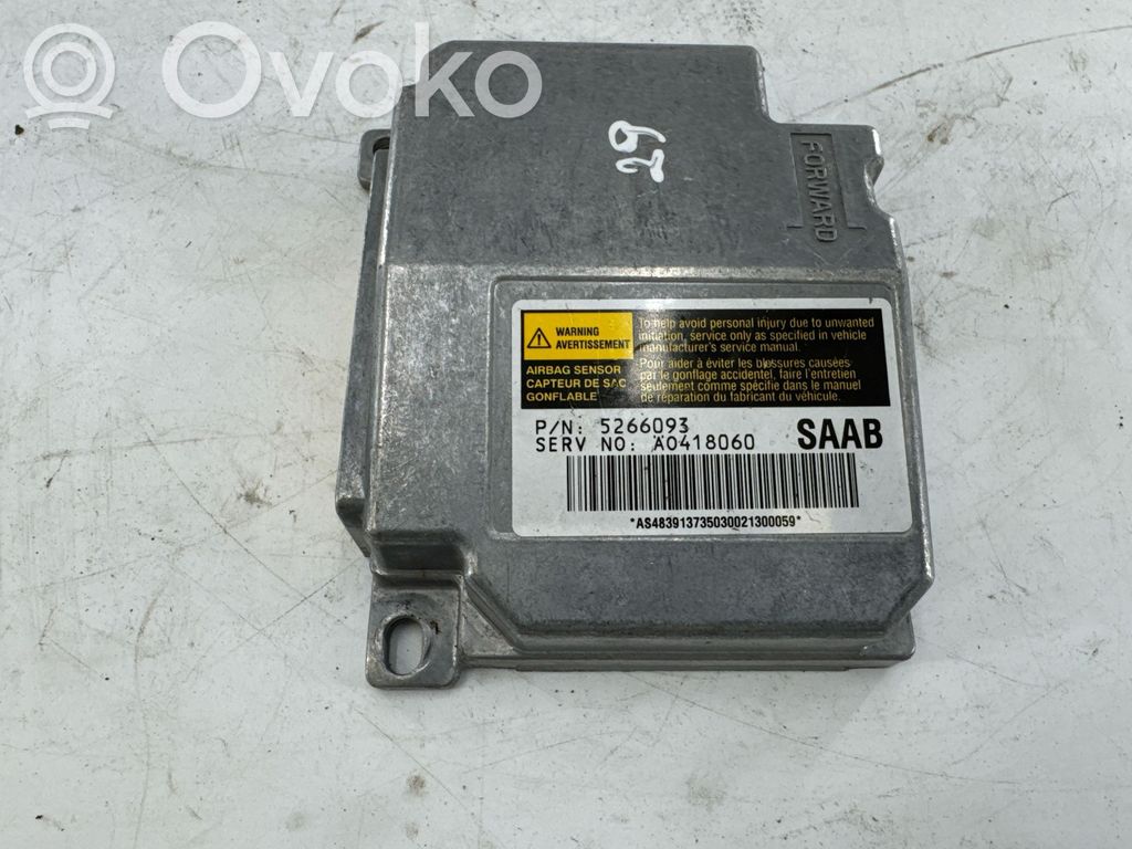Saab 9-5 Airbag control unit/module 