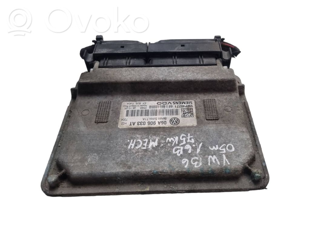 Volkswagen PASSAT B6 Engine control unit/module 