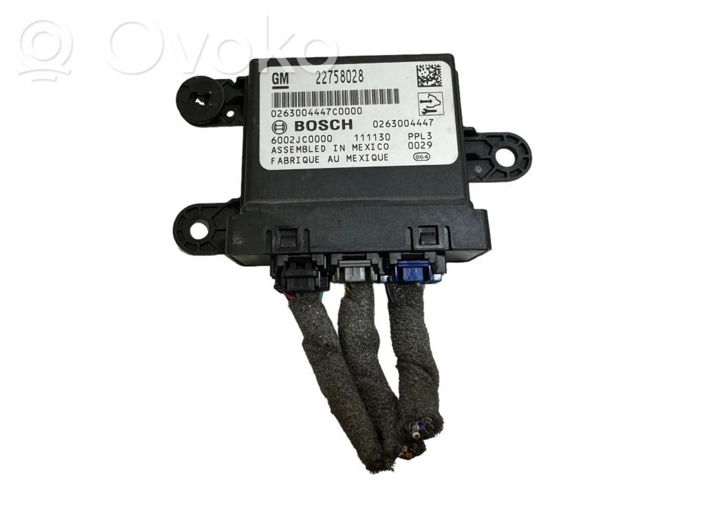 Opel Insignia A Parking PDC control unit/module 