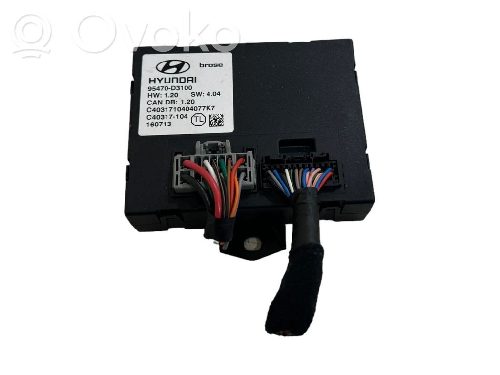 Hyundai Tucson TL Other control units/modules 