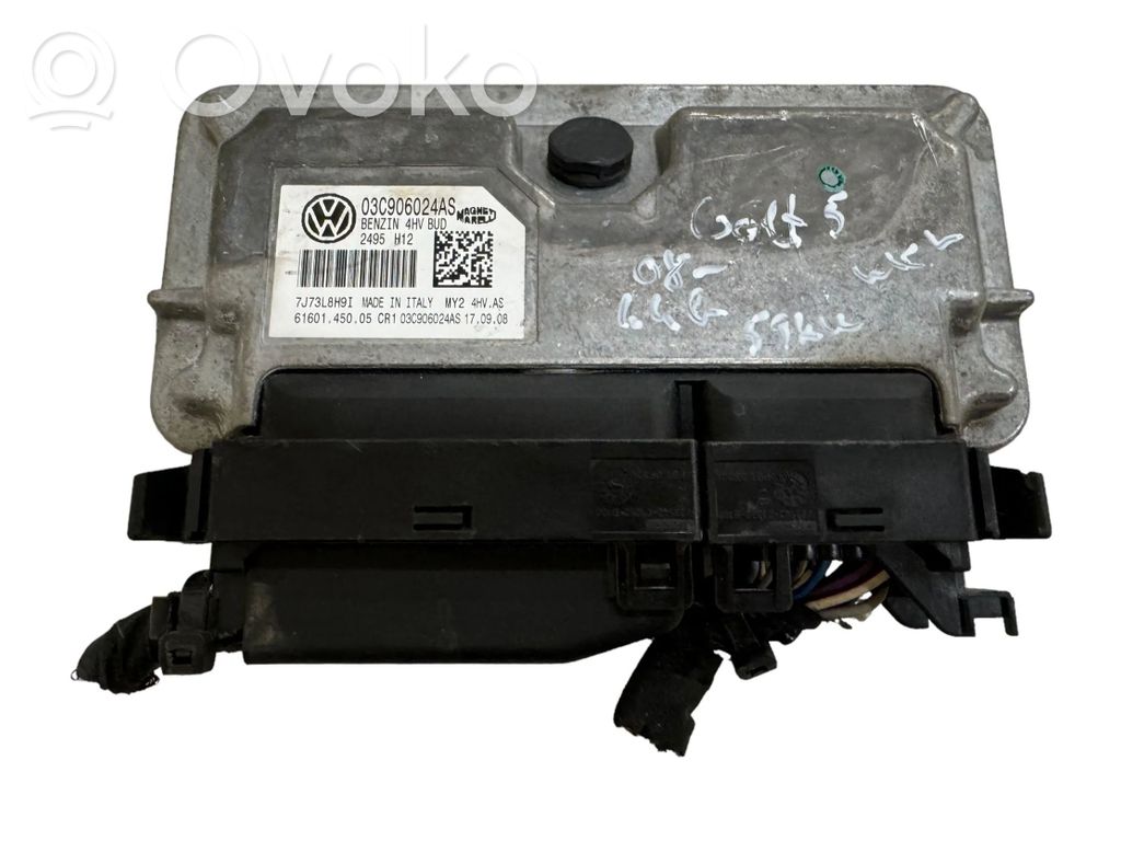 Volkswagen Golf V Engine control unit/module 