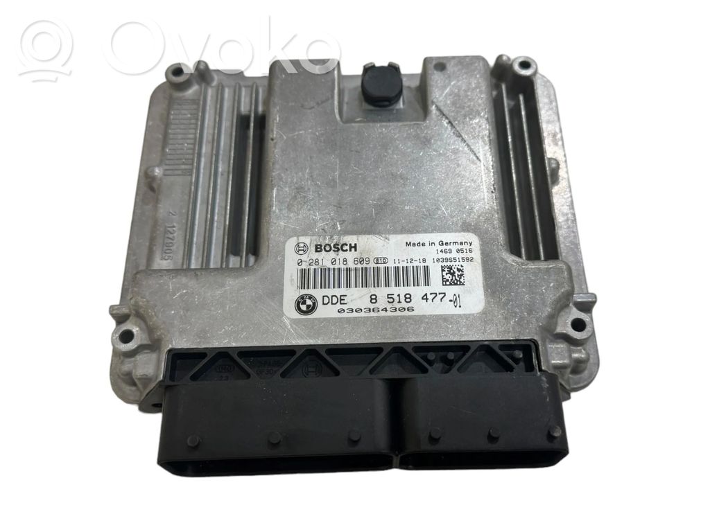 BMW 5 F10 F11 Engine control unit/module 